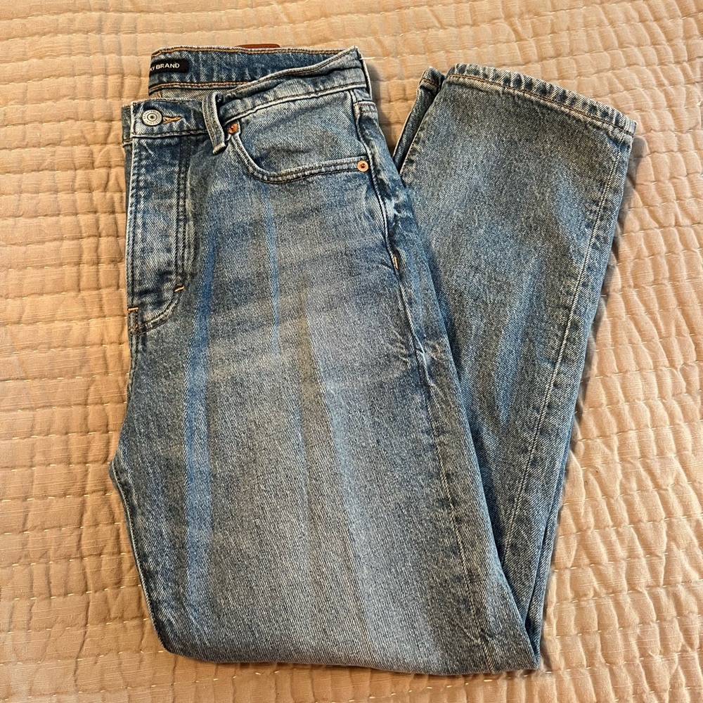 90s loose high rise straight leg Lucky Brand jeans- size 4/27